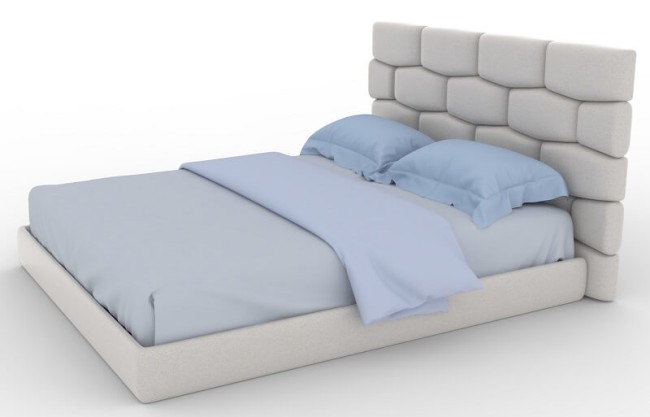 Кровать с мягкой спинкой Амели Кровать с мягкой спинкой Амели