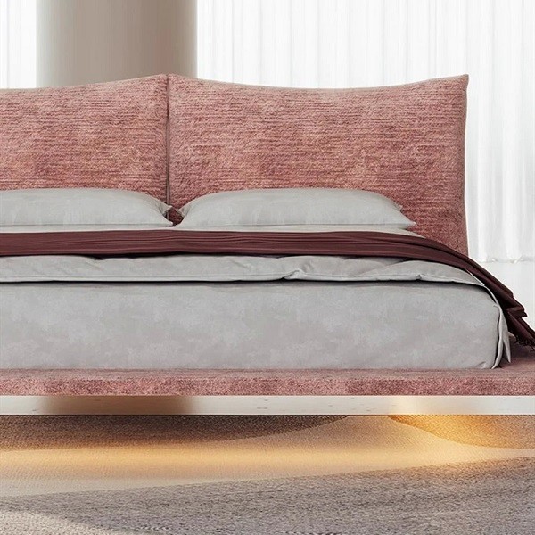 Парящая кровать с подсветкой  Testiera Fly 26