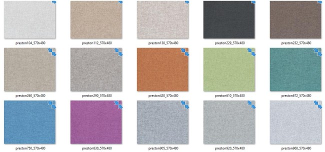 Ткань Рогожка Престон Союз М