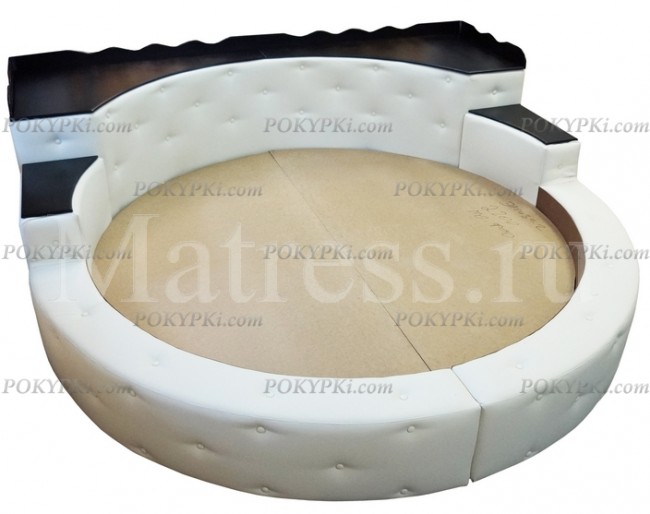 Круглая двуспальная кровать Каравелла 2  Круглая двуспальная кровать Каравелла 2