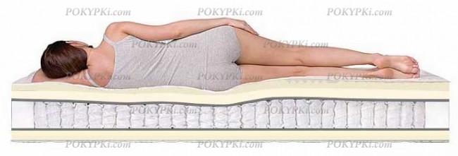 умеренно-мягкий матрас с массажным эффектом