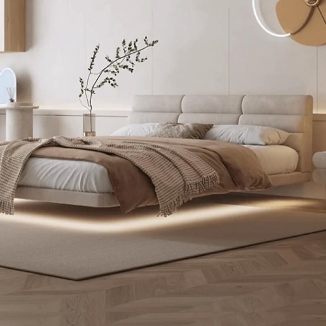 Парящая кровать с подсветкой Testiera Fly 31