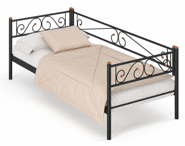 Металлическая кровать кушетка Шарм Металлическая кровать кушетка Шарм