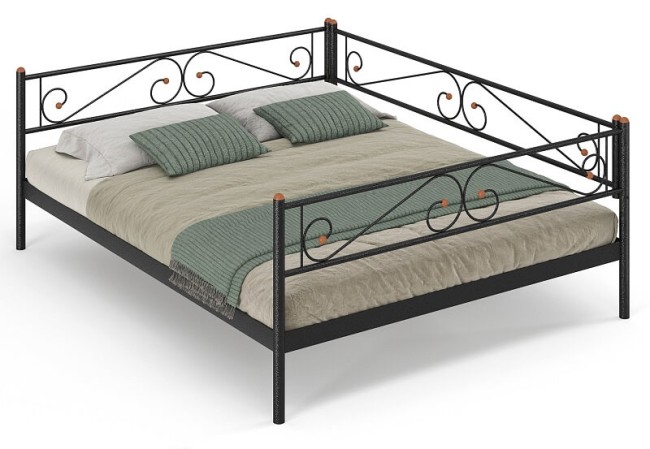 Металлическая кровать кушетка Шарм Металлическая кровать кушетка Шарм