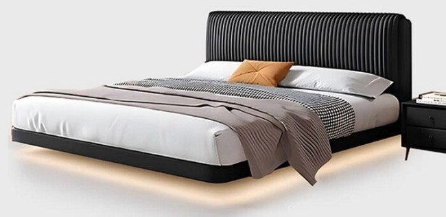 Парящая кровать с подсветкой Testiera Fly 33