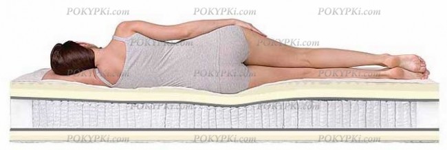 умеренно-мягкий ортопедический матрас