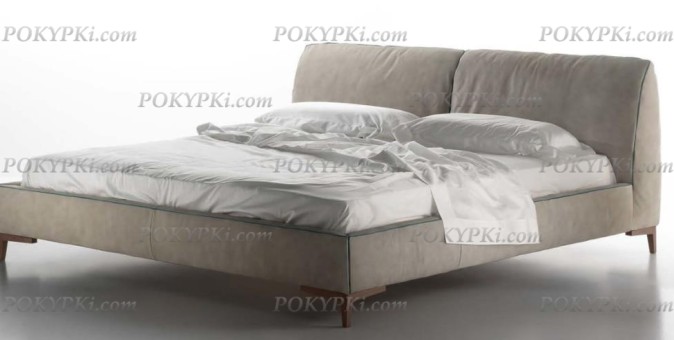 Двуспальная мягкая кровать SleepArt Вемис Двуспальная мягкая кровать SleepArt Вемис