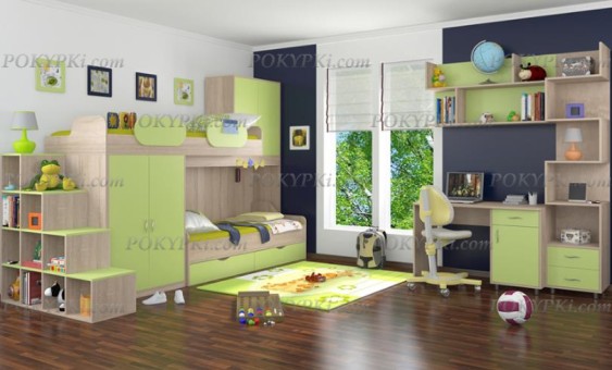 Модульная детская комната Дельта 1 Модульная детская комната Дельта 1