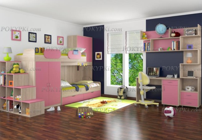Модульная детская комната Дельта 1 Модульная детская комната Дельта 1