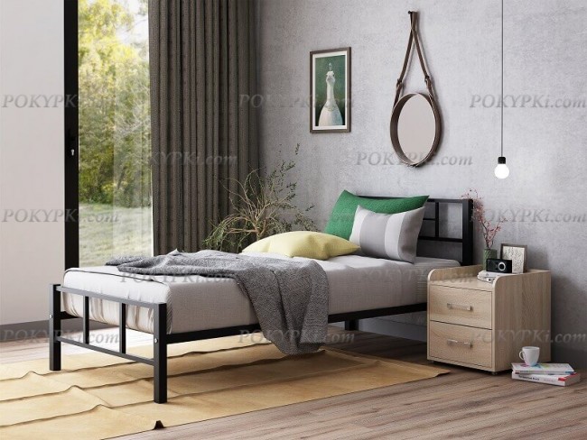 Кровать Кадис черная