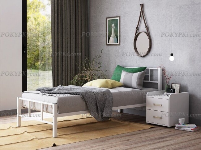 Кровать Кадис белая