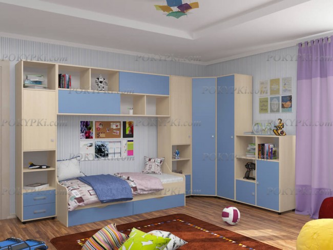 Модульная детская комната Дельта 2