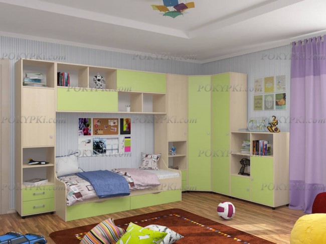 Модульная детская комната Дельта 2