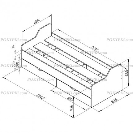 Модульная детская комната Дельта 2