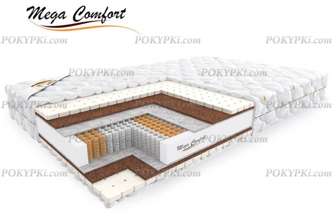 Матрас Mega Comfort Multypoket Cocos Latex Mix