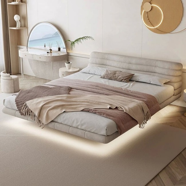 Парящая кровать с подсветкой Testiera Fly 16 Парящая кровать с подсветкой Testiera Fly 16