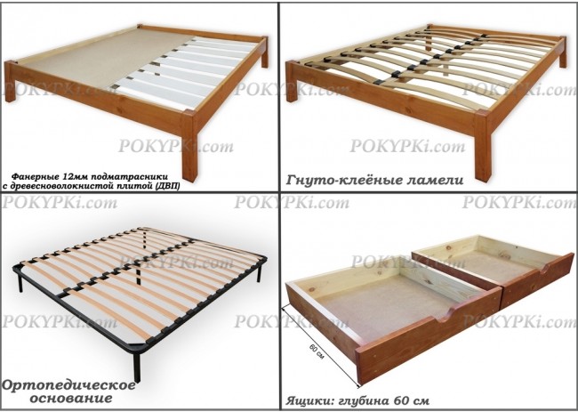 Кровать Лицей Плюс -основания Кровать Лицей Плюс -основания
