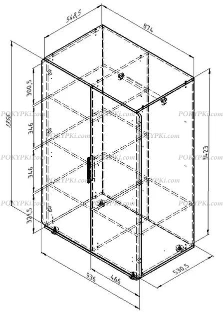 Шкаф для одежды Дельта Лофт 13.01 для одежды Шкаф для одежды Дельта Лофт 13.01 для одежды