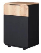 Тумба Дельта Лофт 24.01 черная Тумба Дельта Лофт 24.01 черная
