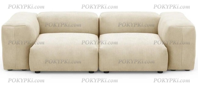 Модульный диван Фиджи 2-х секционный большой