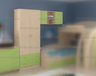 Комплект Соня 3 (шкаф+полка)