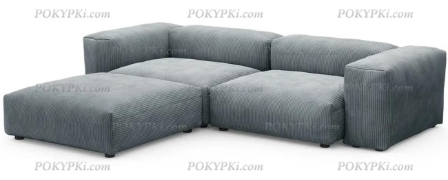 Модульный диван с оттоманкой Фиджи