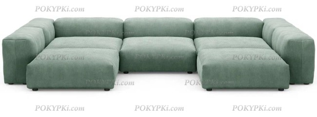 Модульной диван Фиджи П-образный 