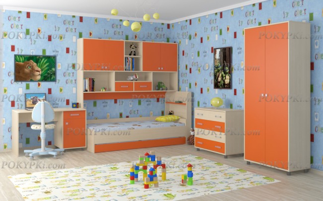 Модульная детская комната Дельта 8 Модульная детская комната Дельта 8