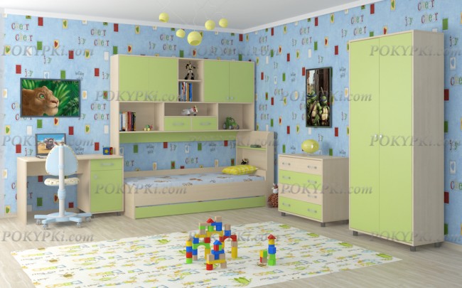 Модульная детская комната Дельта 8 Модульная детская комната Дельта 8