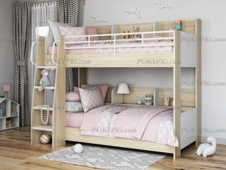 Детская двухъярусная кровать Соня 5