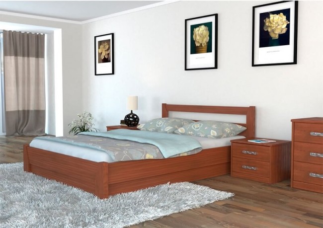 Кровать Парма из бука, из ясеня 