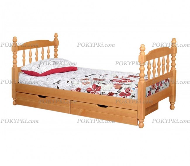 Кровать Смайл-с ящиками для белья (доп.опция)