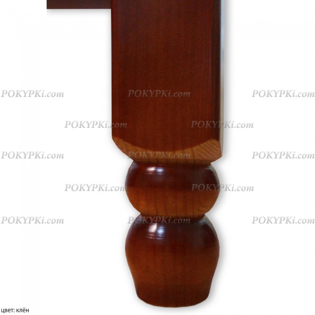 Кровать Смайл с тремя спинками-резные ножки Кровать Смайл с тремя спинками-резные ножки