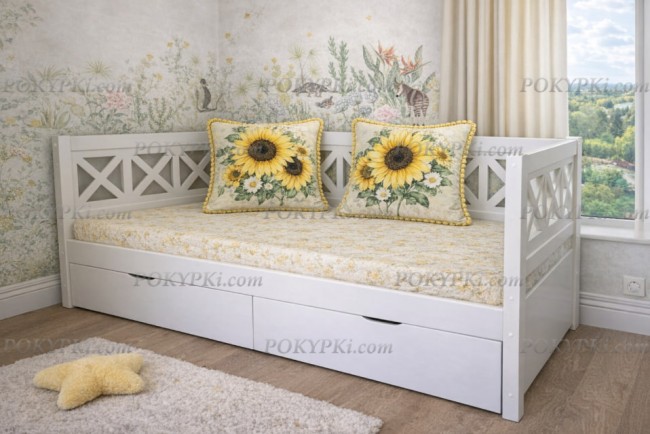 Угловая кровать Сканди мини