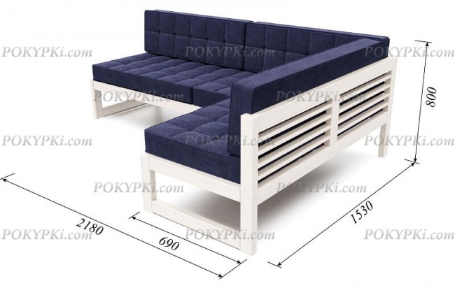 Угловой диван Сега