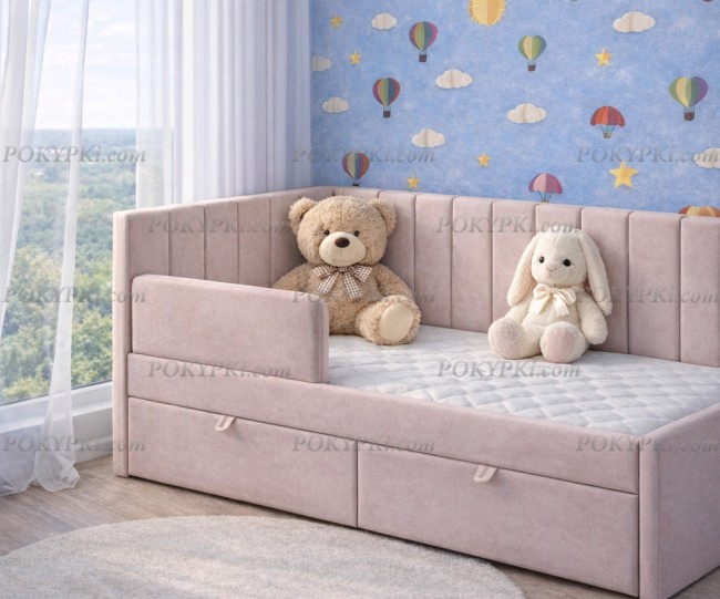 Угловая кровать Лапушка