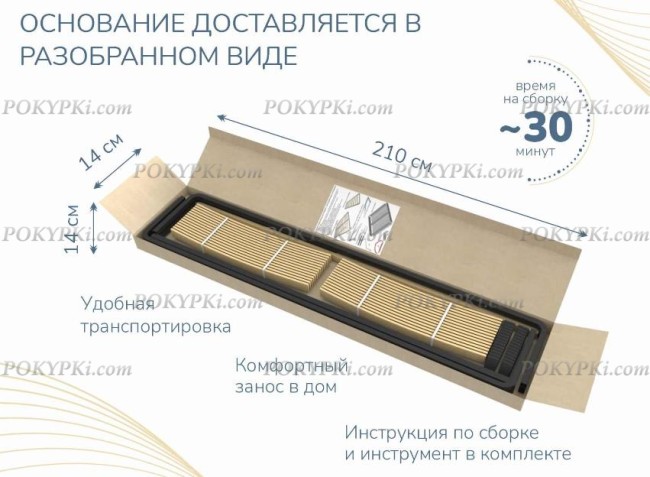Основание для матраса Димакс Базис разборное Основание для матраса Димакс Базис разборное