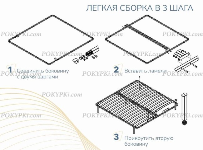 Основание для матраса Димакс Базис разборное Основание для матраса Димакс Базис разборное