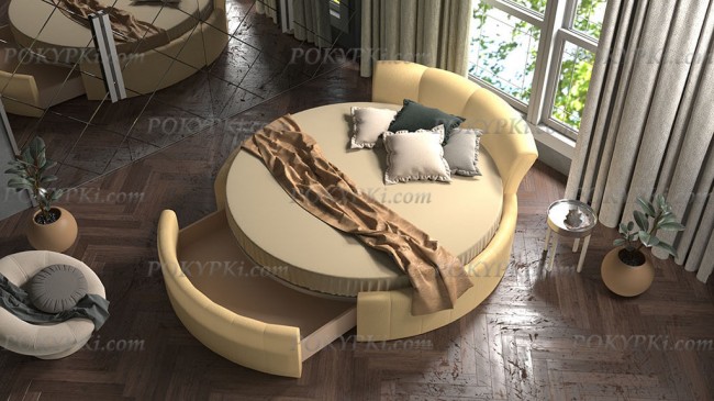 Круглая кровать Жемчужина Круглая кровать Жемчужина