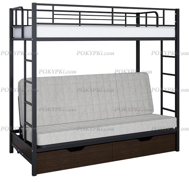 Двухъярусная кровать-диван Мадлен Двухъярусная кровать-диван Мадлен