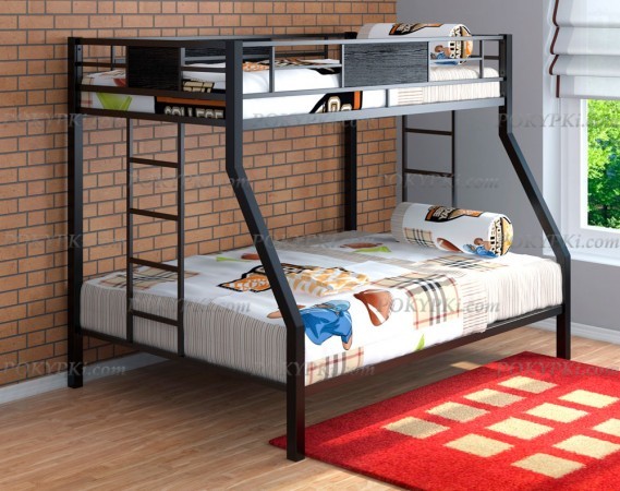 Гранада в чёрном цвете- нижнее место 120х200   Гранада в чёрном цвете- нижнее место 120х200