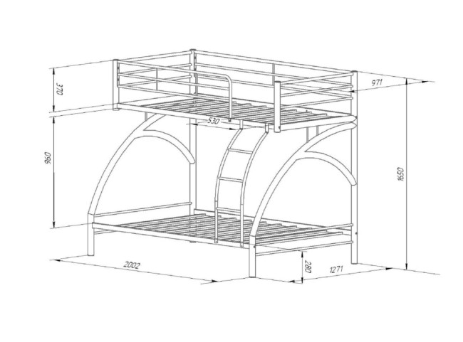 Кровать Виньола-2 Кровать Виньола-2