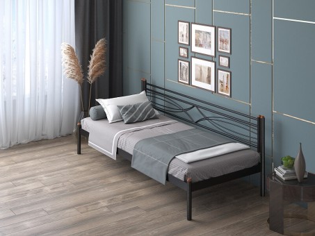 Металлическая кровать тахта Мираж  Металлическая кровать тахта Мираж