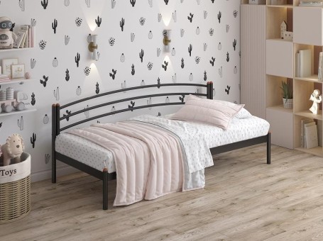 Металлическая кровать тахта Эко  Металлическая кровать тахта Эко