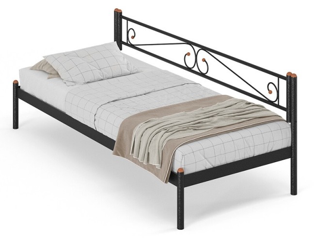 Металлическая кровать тахта Шарм  Металлическая кровать тахта Шарм