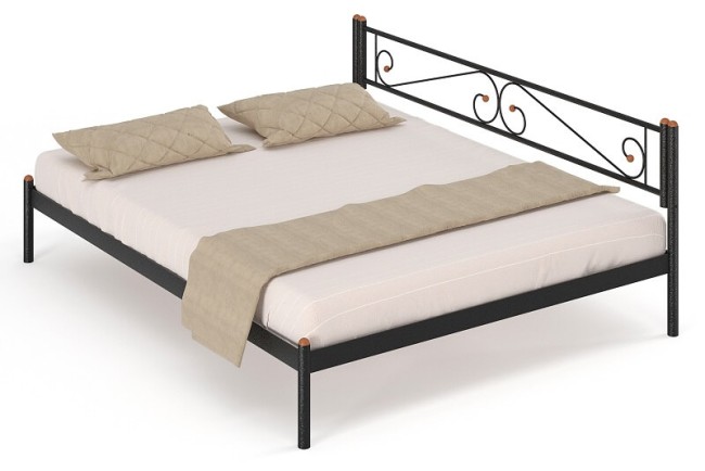 Металлическая кровать тахта Шарм  Металлическая кровать тахта Шарм