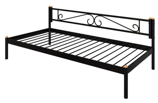 Металлическая кровать тахта Шарм  Металлическая кровать тахта Шарм