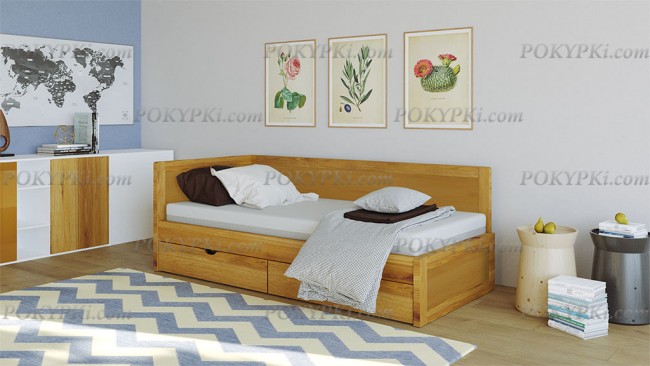 Угловая кровать Лунара Угловая кровать Лунара