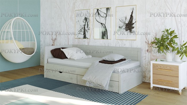 Угловая кровать Лунара Угловая кровать Лунара