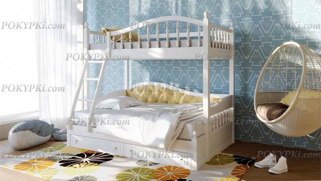 Двухъярусная кровать Никки 3